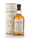 A bottle of Balvenie 17 year Rum Cask