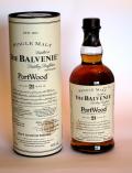 A bottle of Balvenie 21 year Portwood