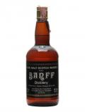 A bottle of Banff 18 Year Old / Bot.1970s / Cadenhead's Speyside Whisky