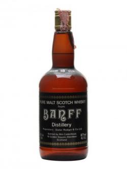 Banff 18 Year Old / Bot.1970s / Cadenhead's Speyside Whisky