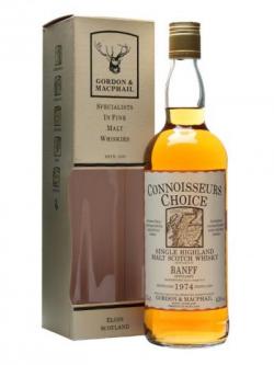 Banff 1974 / Bot.1980s / Connoisseurs Choice Speyside Whisky