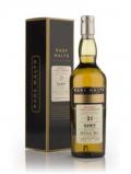 A bottle of Banff 21 year 1982 Rare Malts