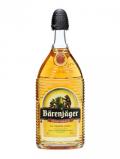 A bottle of Barenjager Liqueur