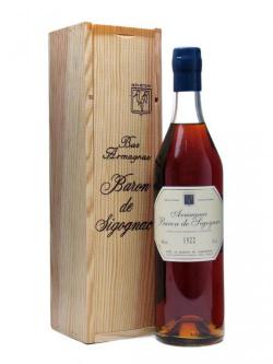 Baron de Sigognac 1922 Armagnac