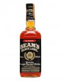 A bottle of Beam's Black Label / 101 Months Kentucky Straight Bourbon Whiskey