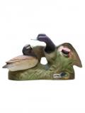 A bottle of Beam's Bluebill Decanter / Ducks Unlimited