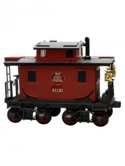 Beam's Red Caboose Decanter Kentucky Straight Bourbon Whisky