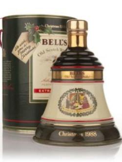 Bells 1988 Christmas Decanter
