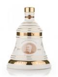 A bottle of Bells 2000 Christmas Decanter
