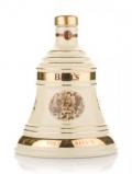 A bottle of Bells 2008 Christmas Decanter