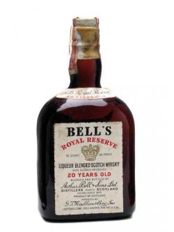 Bell's Royal Reserve 20 Year Old / Bot. 1930s Blended Scotch Whisky