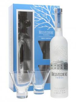 Belvedere Vodka Perfect Cocktails Set / 2 Cocktail Glasses