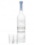 A bottle of Belvedere Vodka Perfect Shots Pack