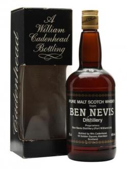 Ben Nevis 19 Year Old / Cadenhead's Highland Single Malt Scotch Whisky