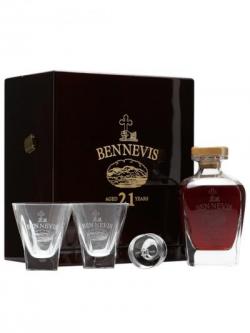 Ben Nevis 1990 / 21 Year Old / Glass Set / Ruby Port Finish Highland Whisky