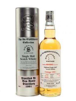 Ben Nevis 1991 / 24 Year Old / Signatory Highland Whisky