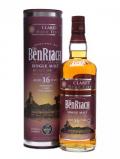 A bottle of Benriach 16 Year Old / Claret Wood Finish Speyside Whisky