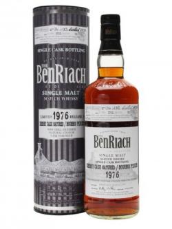 Benriach 1976 / 37 Year Old / Bourbon Finish / Cask #529 Speyside Whisky