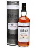 A bottle of Benriach 1977 / 34 Year Old / Cask #2588 / Rioja Finish Speyside Whisky