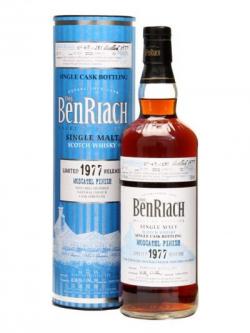Benriach 1977 / 36 Year Old / Moscatel Finish / Cask #1031 Speyside Whisky