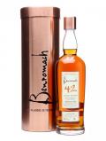 A bottle of Benromach 1949 / 55 Year Old Speyside Single Malt Scotch Whisky