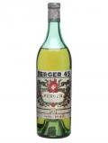 A bottle of Berger 45 Anis Pastis / Bot.1950s