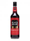 A bottle of Black Heart Rum