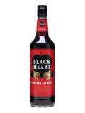 A bottle of Black Heart Rum