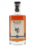 A bottle of Black Saddle 12 Year Old Bourbon Kentucky Straight Bourbon Whiskey