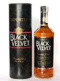 A bottle of Black Velvet