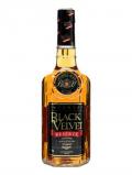 A bottle of Black Velvet Reserve / 8 Year Old Canadian Whisky