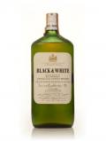 A bottle of Black& White - 1970s