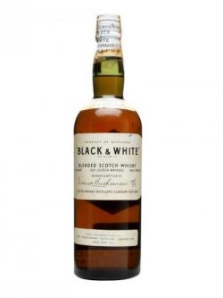 Black& White / Bot.1940s Blended Scotch Whisky
