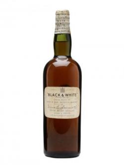 Black& White / Bot.1940s / Spring Cap Blended Scotch Whisky