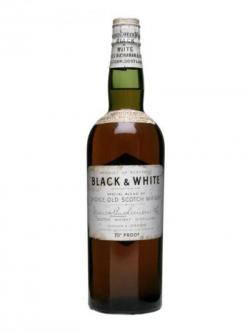Black& White / Bot.1950s Blended Scotch Whisky