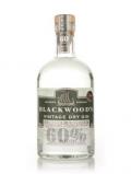 A bottle of Blackwoods 2007 Vintage Dry Gin Premium Strength