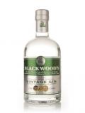 A bottle of Blackwoods 2008 Vintage Dry Gin