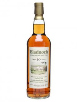Bladnoch 2001 / 10 Year Old / Cask #89 / Sherry Cask Lowland Whisky