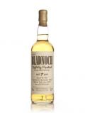 A bottle of Bladnoch 7 Year Old Lightly Peated