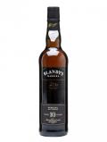 A bottle of Blandy's Sercial 10 Year Old Dry Madeira