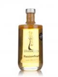 A bottle of Blossoms Passionfruit Syrup
