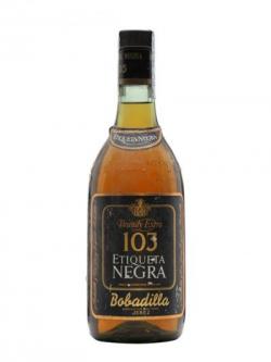 Bobadilla 103 Etiqueta Negra Brandy Extra / Bot.1980s