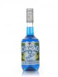 A bottle of Bols Blue CuraÃ§ao 50cl - 1980s