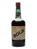 A bottle of Bols Creme de Menthe Liqueur / Bot.1940s