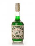 A bottle of Bols Creme de Menthe