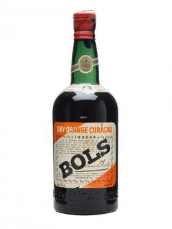 Bols Dry Orange Curacao / Bot.1950s