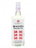 A bottle of Booth's Dry Gin / Bot.1970s