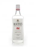 A bottle of Booth's High& Dry London Dry Gin - 1990s