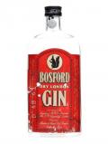 A bottle of Bosford Extra Dry London Gin / Bot.1950s