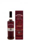 A bottle of Bowmore 10 years old Devil's Cask II